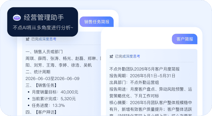 客户简报